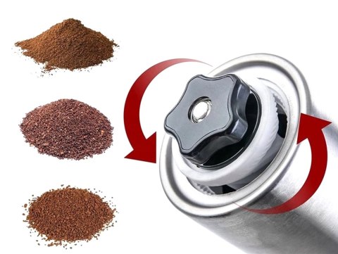 AG839A Młynek do kawy srebrny