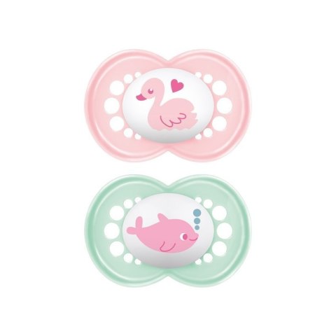 Smoczek original 6+ sealf girl MAM AKCESORIA