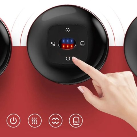 AG913A Elektr. bańka chińska do masażu aku