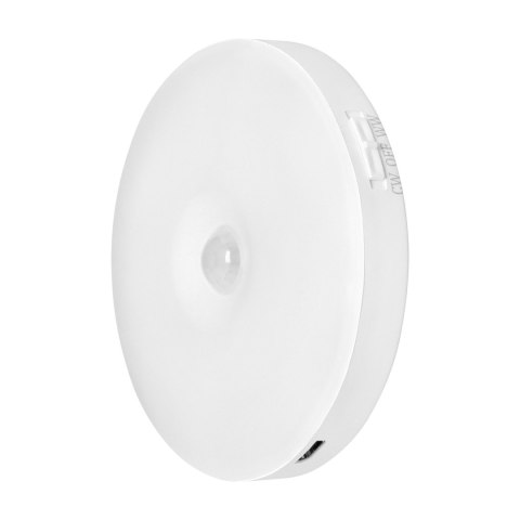 Lampka nocna LED z czujnikiem ruchu, ładowalna, samoprzylepna, 3000/6000K