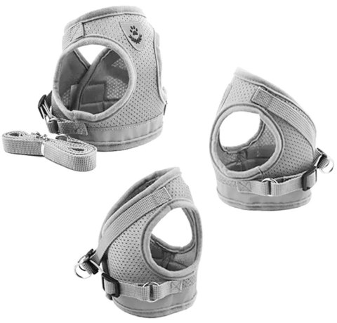 ZW18 Szelki bezuciskowe dla kota ze smyczą