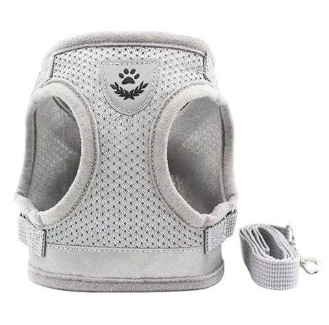 ZW18 Szelki bezuciskowe dla kota ze smyczą