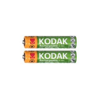 Akumulatorki Kodak Ni-MH AAA 650mAh, 2 szt.
