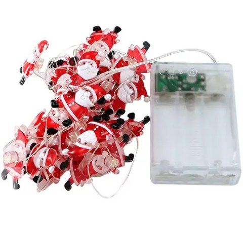 DA69 Lampki swiąteczne mikołaj