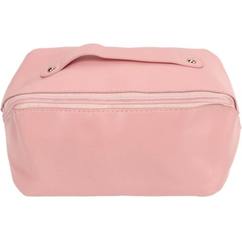 BQ71A Rozkładana kosmetyczka organizer różowa