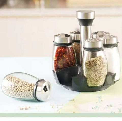 DA304 Zestaw 6 przyprawników obrotowy