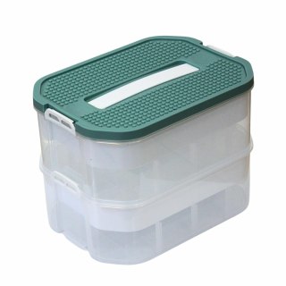 DA326A Pudełko pojemnik na klocki 2 warstwy