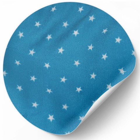 AG547E Opaska podtrzymująca głowę dziecka niebieska gwiazdki