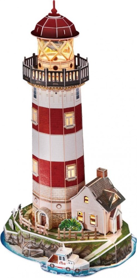 Puzzle 3d 72 elementy latarnia wersja nocna