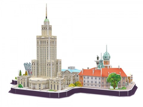 Puzzle 3d cityline warszawa