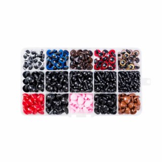 DA503 Bezpieczne oczy noski do maskotek 752szt