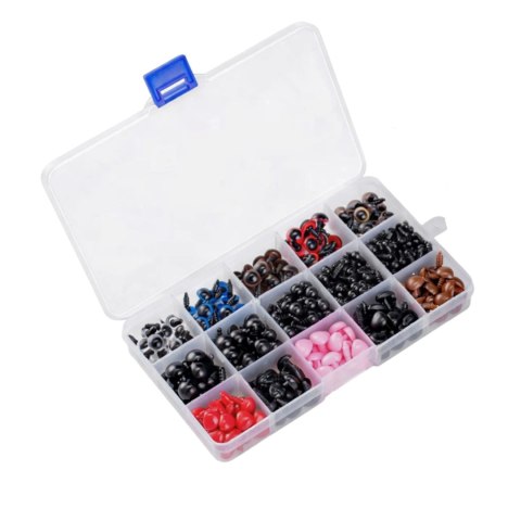 DA503 Bezpieczne oczy noski do maskotek 752szt