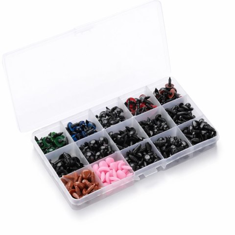 DA503B Bezpieczne oczy noski do maskotek 560szt