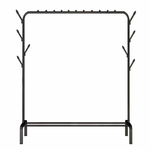 DA566A Wieszak na ubrania czarny