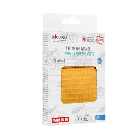 Termofor z pestk. wiśni yellow AKUKU