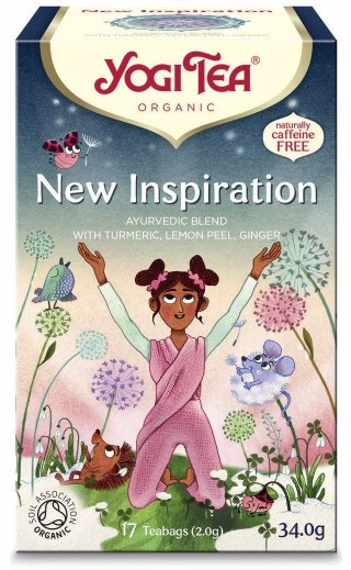 HERBATKA NEW INSPIRATION BIO (17 x 2 g) 34 g - YOGI TEA