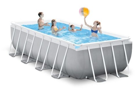 Basen ogrodowy stelażowy Prism Frame Rectangular 488x244x107 cm INTEX 26792 NP