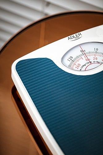 AD 8151 blue Waga łazienkowa mechaniczna