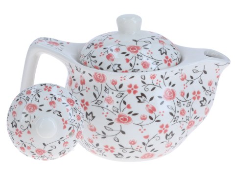 Czajnik ceramiczny z zaparzaczem