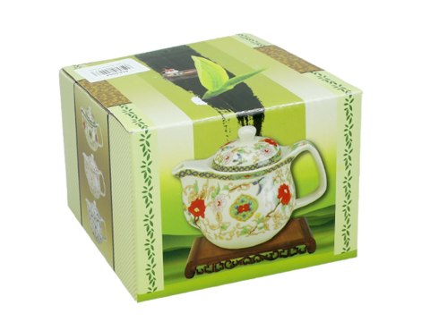 Czajnik ceramiczny z zaparzaczem