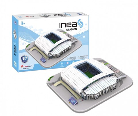 Puzzle 3d stadion lech poznań