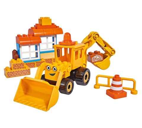 Klocki Bob Budowniczy Koparka 40 elem Big