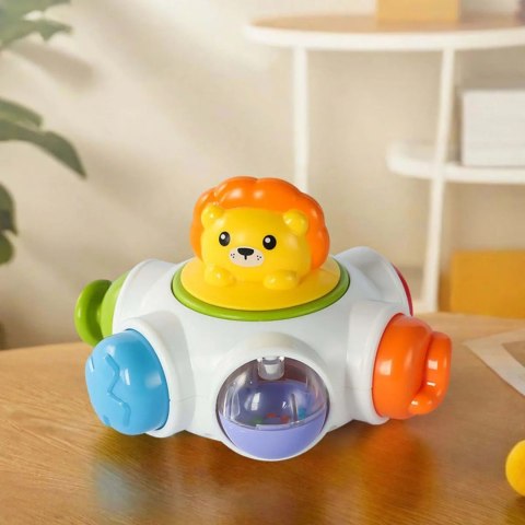 WOOPIE BABY Kosmiczna Rakieta Aktywności - Edukacyjna Kostka Sensoryczna 18m+