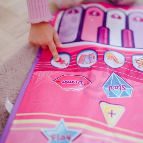 WOOPIE Duża Mata Muzyczna 2w1 Perkusja Interaktywna Pianino