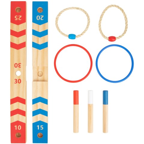 TOOKY TOY Drewniana Gra Fun Serso Zręcznościowa Ring Cross