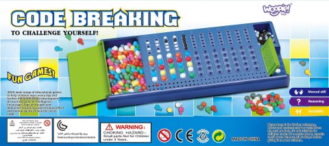 WOOPIE Gra Logiczna Łamacz Kodów Niebieski