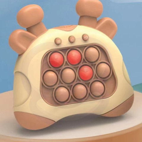 WOOPIE Gra POP IT Elektryczna Antystresowa Zręcznościowa Żyrafka