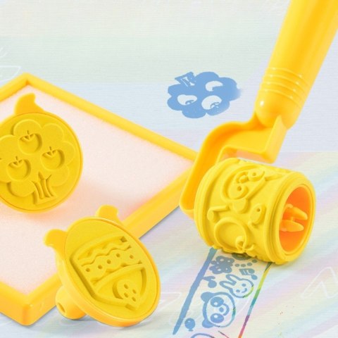 WOOPIE Magiczna Mata Wodna do Malowania XXL Pieczątki Cyferki 100x80 cm