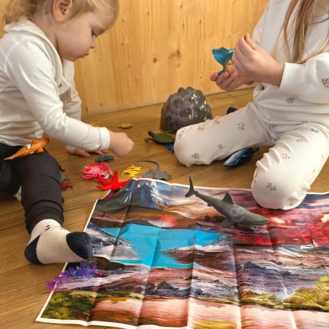 WOOPIE Zestaw Figurki Zwierzeta Morskie 33 el.