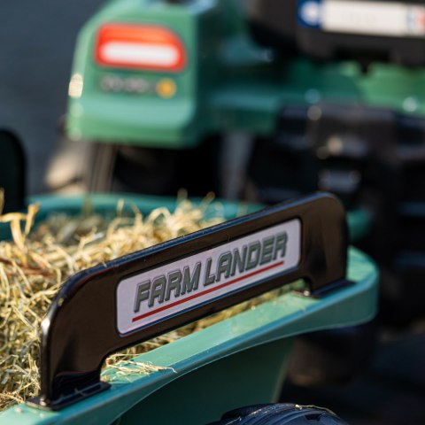 FALK Traktor Lander Zielony na Pedały z Przyczepką od 3 Lat