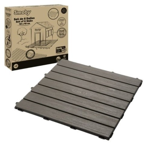 SMOBY Podłoga do Domku 6 części