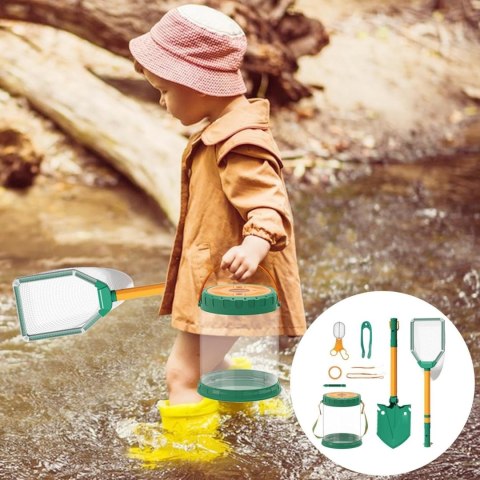 WOOPIE Discovery Zestaw Małego Odkrywcy Natury Siatka na Owazdy Motyle Pojemnik na Ryby