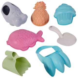 WOOPIE GREEN Zestaw do Piasku z Pazurami 7 el. BIODEGRADOWALNY ORGANICZNY MATERIAŁ