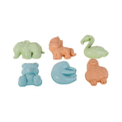 WOOPIE GREEN Zestaw do Piasku z Samochodzikiem 10 el. BIODEGRADOWALNY ORGANICZNY MATERIAŁ