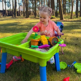 WOOPIE Stolik Wodny 2w1 Piaskownica 13 Akc.