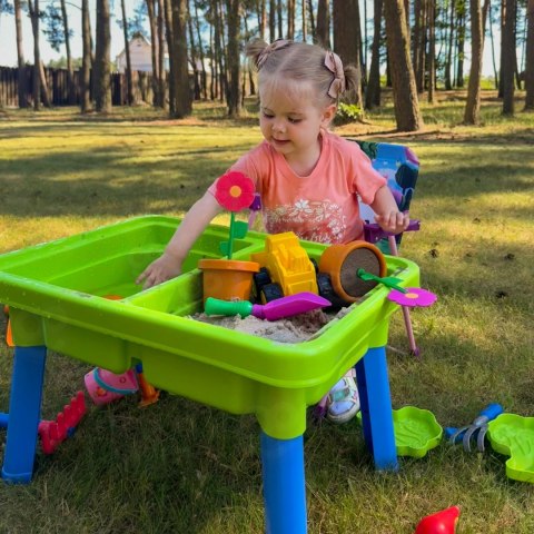 WOOPIE Stolik Wodny 2w1 Piaskownica 13 Akc.