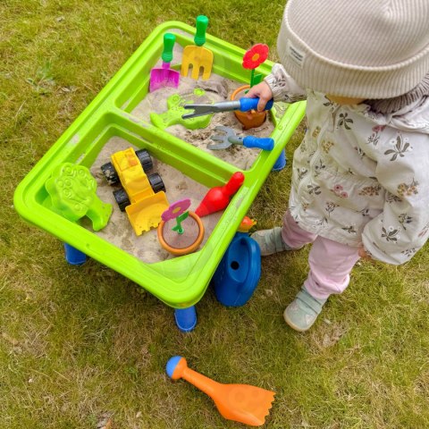 WOOPIE Stolik Wodny 2w1 Piaskownica 13 Akc.