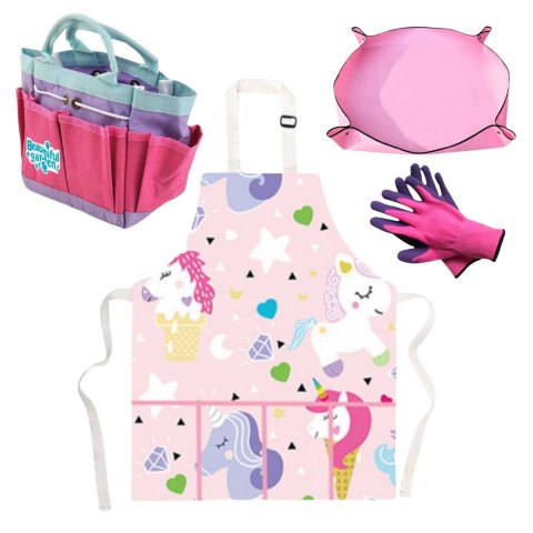 WOOPIE Zestaw Małego Ogrodnika 18 el. Jednorożec