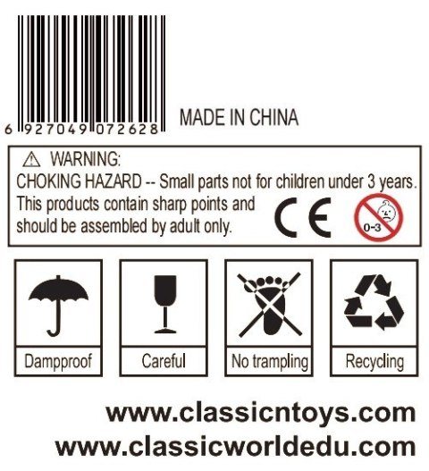 CLASSIC WORLD EDU Zestaw Konstrukcyjny XXL Droga Wody STEM