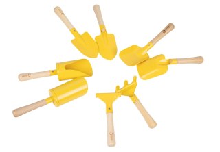 CLASSIC WORLD EDU Zestaw Metalowych Narzędzi do Piasku i Ogrodu 8 szt.