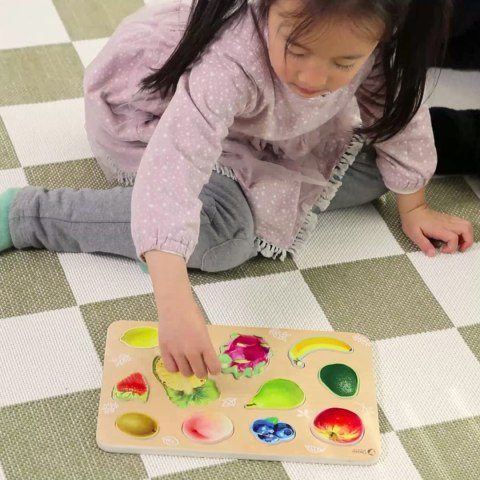 CLASSIC WORLD Drewniana Układanka Owoce