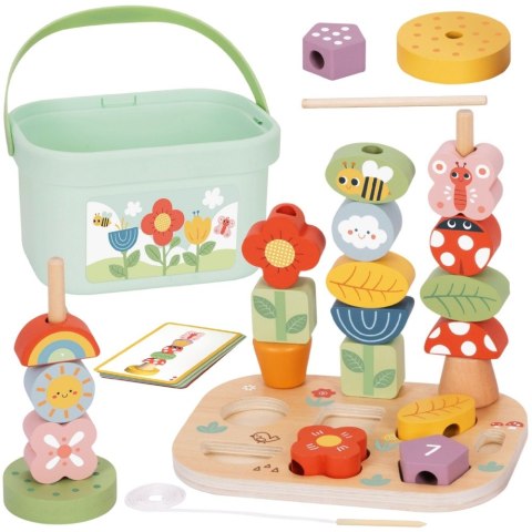 TOOKY TOY Box Edukacyjny 5 w1 Magiczny Ogród Montessori