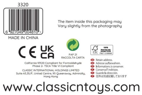 CLASSIC WORLD Pchacz Kaczuszka Drewniany Dla Dzieci