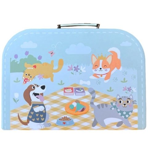 TOOKY TOY Zestaw Piknikowy Owoce do Krojenia Zestaw Śniadaniow