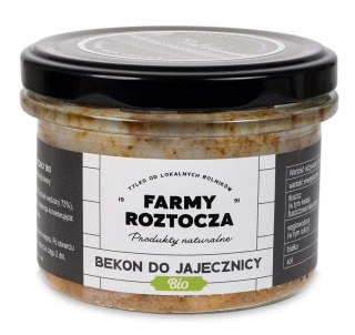 BEKON DO JAJECZNICY BIO 180 g (SŁOIK) - FARMY ROZTOCZA