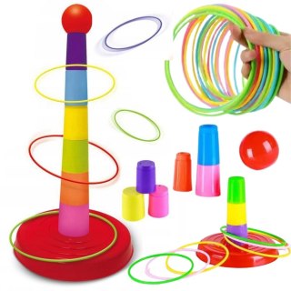 WOOPIE Gra Zręcznościowa Rzut do Celu Obręcze Ringo